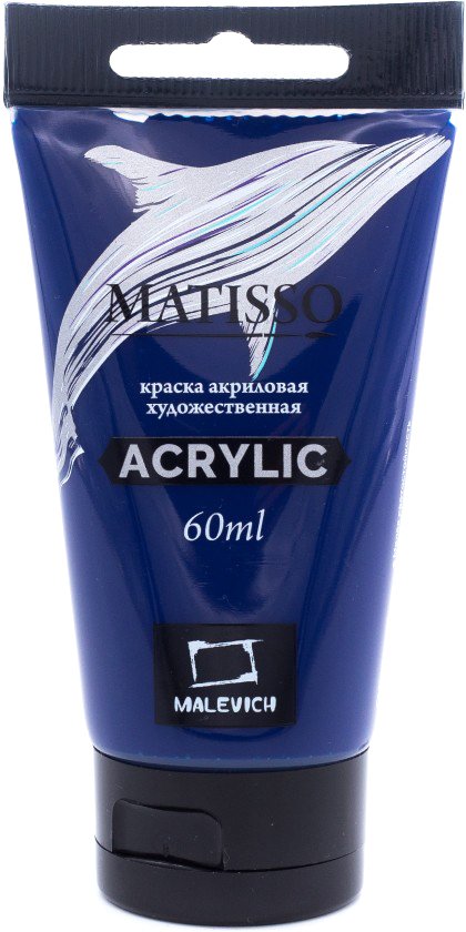 

Акриловая краска Малевичъ Matisso 617300 (60 мл, голубой фц)