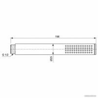 Душевая лейка Ideal Standard IdealRain BC774AA