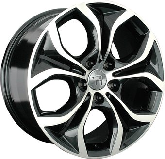 Литые диски Replay B116 19x10" 5x120мм DIA 74.1мм ET 53мм BKF