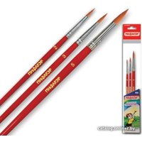 Набор кистей Пифагор 200226 (синтетика)