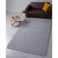 Ковер для жилой комнаты Pixel Rabbit Luxe PX2001-STAN-SILVER (0.8x1.5)