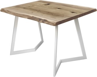 Buro7 Уиллис 110 (с обзолом и сучками, дуб беленый/белый)