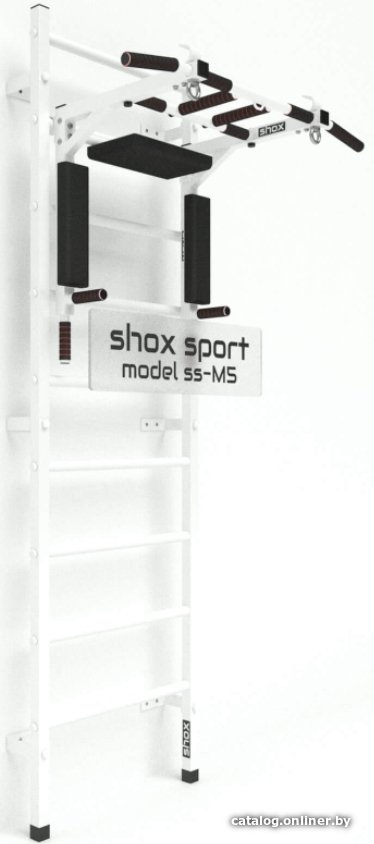 Шведская стенка (лестница) Shox M5 (белый)
