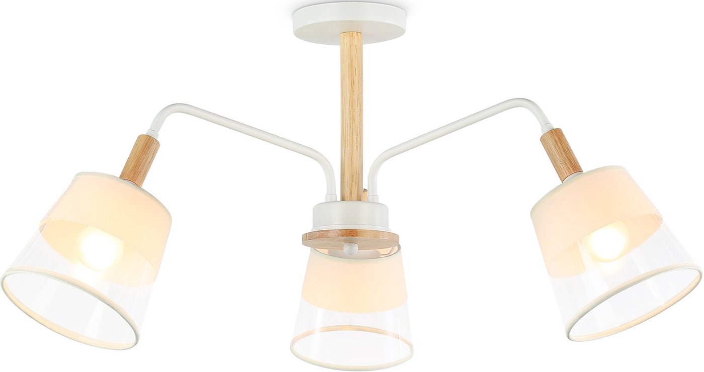 

Люстра средней высоты Ambrella light TR4737/3 WH/LW