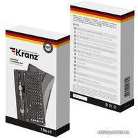 Набор трещотка с головками и битами Kranz KR-12-4755 (106 предметов)