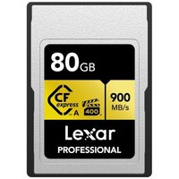 Карта памяти Lexar Professional CFexpress Type A Gold LCAGOLD080G-RNENG 80GB