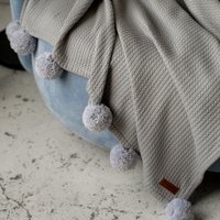 Плед Pasionaria Лео 120x220 (cерый) в Борисове