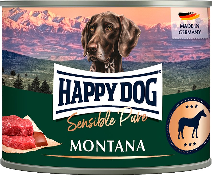 

Пресервы Happy Dog Sensible Pure Montana Конина 200 г