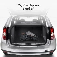 Коляска прогулочная «книга» Happy Baby Celine с перекидной ручкой (grey)