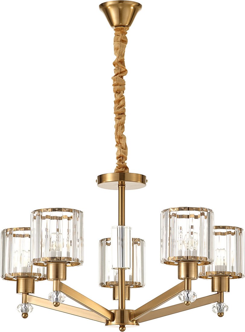 

Подвесная люстра Escada Adorn 691/5S E27*60W Antique copper