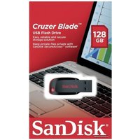 USB Flash SanDisk Cruzer Blade Black 128GB (SDCZ50-128G-B35)