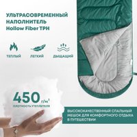 Спальный мешок RSP Outdoors Lager 450 R (220x75см, молния справа)