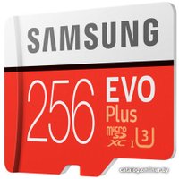 Карта памяти Samsung EVO Plus microSDXC 256GB + адаптер