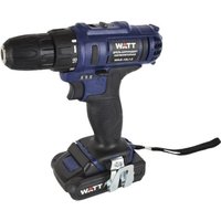 Дрель-шуруповерт WATT WAS-18 Li-2 1.018.031.12 (с 2-мя АКБ, кейс)
