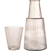 Набор стаканов для воды и напитков Agness 889-168 (с крышкой-стаканом)