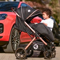 Коляска прогулочная «книга» Lorelli Storm 2021 (steel grey)