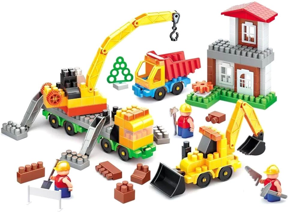 

Конструктор Bauer Стройка 661 (171эл)