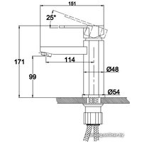 Смеситель Kaiser Sonat (хром) [34011]