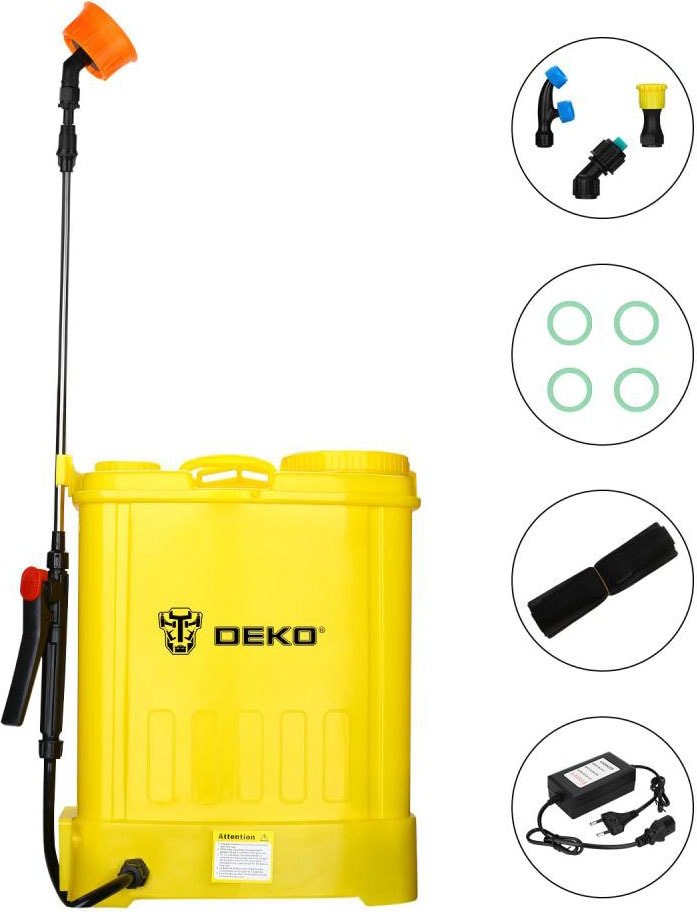 

Аккумуляторный опрыскиватель Deko DKSP12 065-0955 14 л