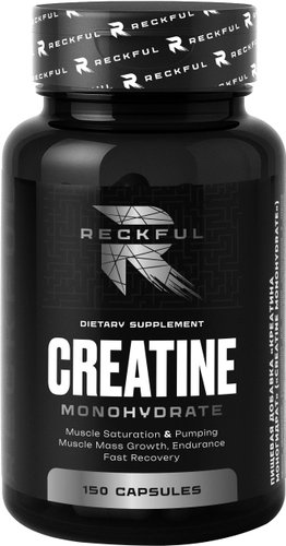 Моногидрат креатина Reckful Creatine Monohydrate (150 капсул)