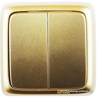 Выключатель Hegel ВА16-153-07 (золотой)