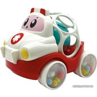 Погремушка Bondibon Машинка Скорая помощь ВВ5218 (белый/красный)