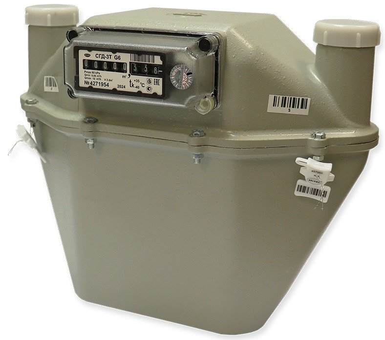 Счетчик газа БелОМО СГД-3Т-2-2 G6 (правый)