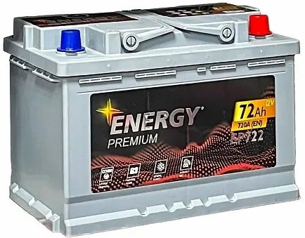 

Автомобильный аккумулятор Energy Premium EP722 R+ (72 А·ч)