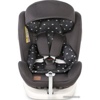 Детское автокресло Lorelli Lusso SPS Isofix 2020 (black crowns)