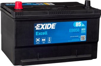 Exide Excell EB858 L+ (85 А·ч)