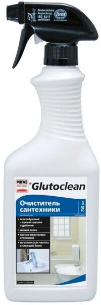 Средство для сантехники Glutoclean очиститель сантехники (750 мл)