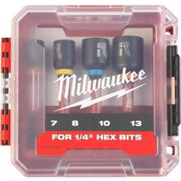 Набор головок слесарных Milwaukee 4932492445 4шт