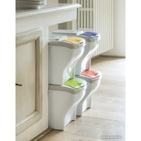 Контейнер для раздельного сбора мусора Bama Pattumiera Poker 1 Pz (синий)