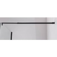 Душевая стенка Saniteco Walk-In SN-W6TB80 (80x200, прозрачное стекло, черный профиль)