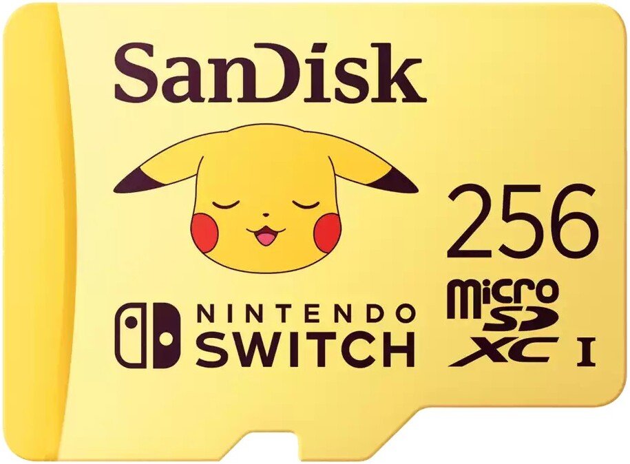 Карта памяти SanDisk Pokemon microSD 256GB SDSQXAO-256G-GN6ZK