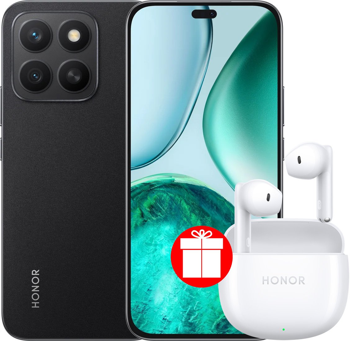 

Смартфон HONOR X8c ABR-LX1 8GB/128GB международная версия (черный) и наушники HONOR Earbuds X6 по акции