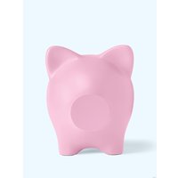 Копилка для денег PIG BANK свинка-копилка XL Барби (нежно-розовый)