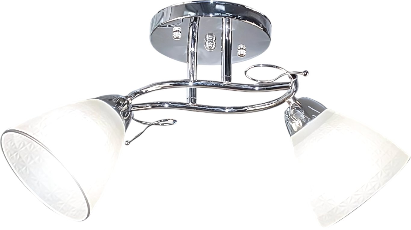 

Люстра средней высоты Aitin Pro НПБ 02-2x60-101 8430/2 (хром)