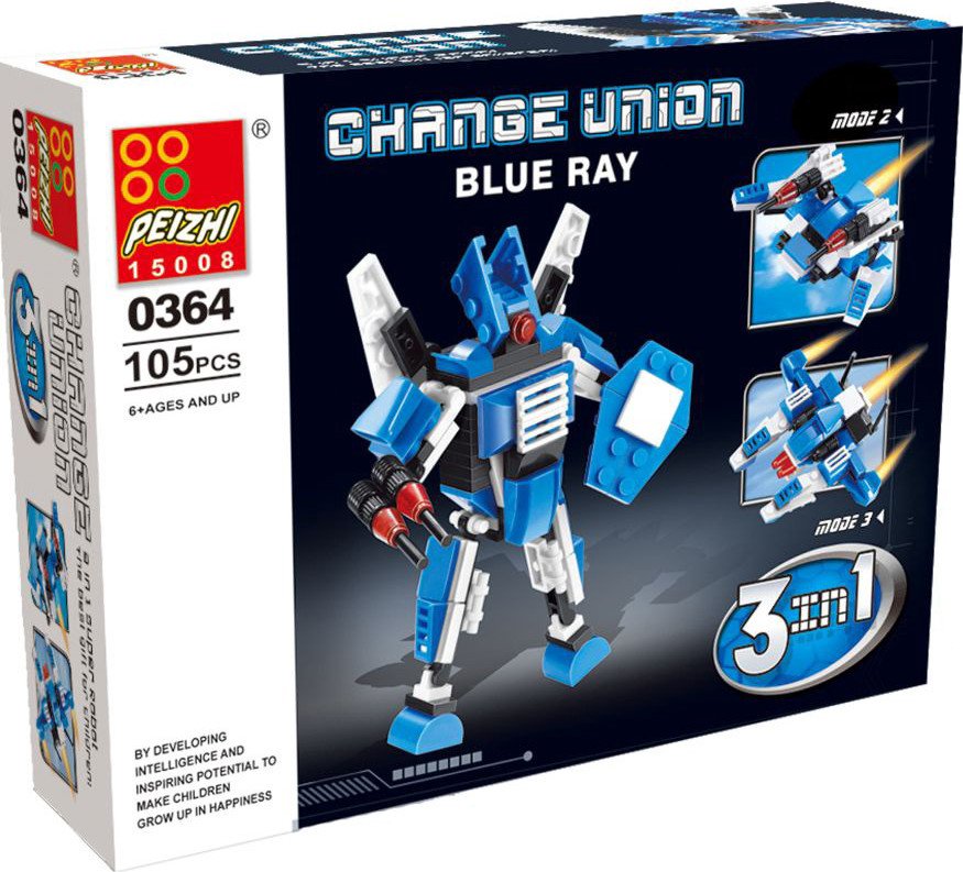 

Конструктор Peizhi Робот 364 1143017 (105эл)