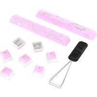 Набор кейкапов HyperX Pudding Keycaps 2 (104 шт, розовый, без кириллицы)