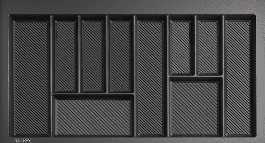 

Лоток для столовых приборов AQ Tray 900 (графит)