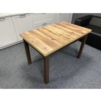 Кухонный стол Senira Кастусь 110-145x70 (береза сандал/венге)