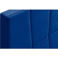 Кровать Stolline Пассаж 45 с ПМ/Н 140x200 (mustang 78 синий)