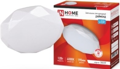 

Светильник-тарелка In Home Deco 12 Вт 4000 К (даймонд)