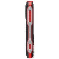 Кнопочный телефон Olmio X02 (черный/красный)