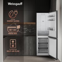 Холодильник Weissgauff WRK 185 Total NoFrost Inverter Black