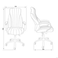 Офисное кресло AksHome Mastif Eco (черный)