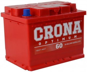 Автомобильный аккумулятор Crona 6СТ-60е (60 А·ч)