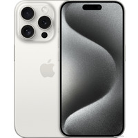 Смартфон Apple iPhone 15 Pro Dual SIM 512GB (белый титан)