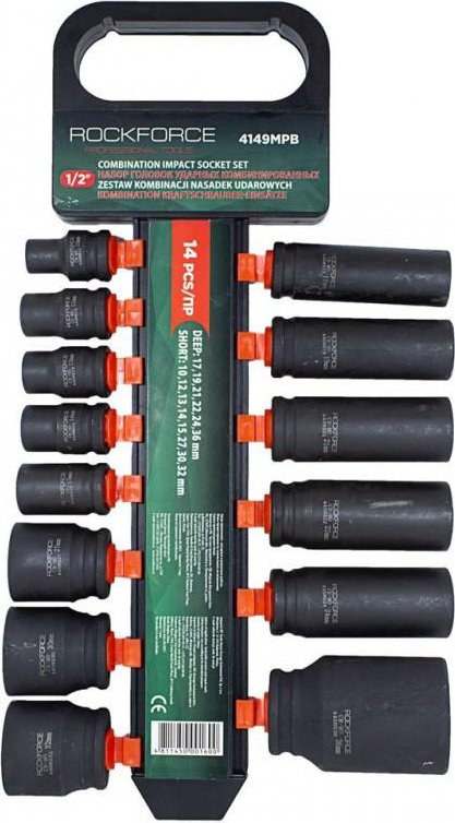 

Набор головок слесарных RockForce RF-4149MPB